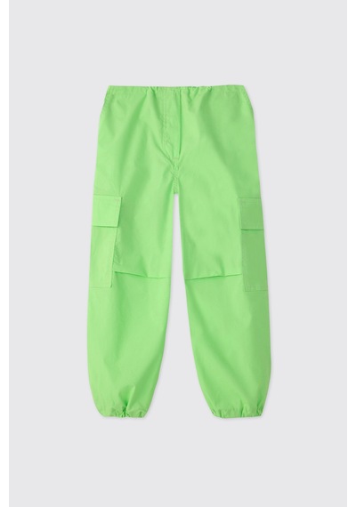 Panço Kız Çocuk Yeşil Pantolon 2611gk04052
