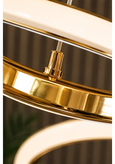 Marina Model Gold 3 Renk Mutfak Hol Antre Salon Oturma Yatak Odası Modern Metal Led Avize