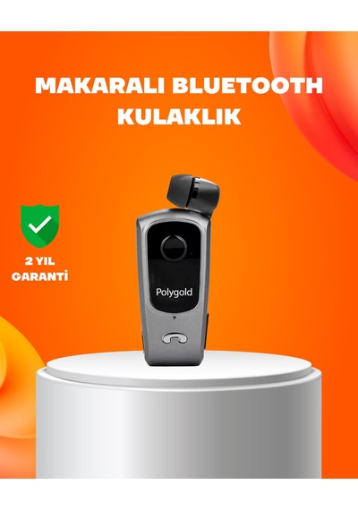 Klipsli Tasarımlı Bluetooth Kulaklık Uzun Pil Ömrü