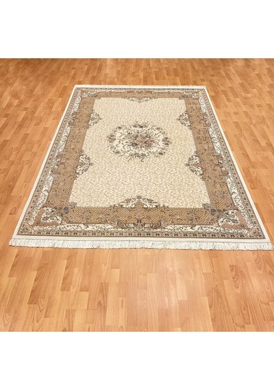 Nergis 200 X 300 İpek Halı Bej