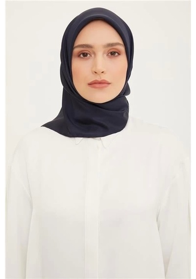 Armine Twill Eşarp 22ya0010 02 Lacivert