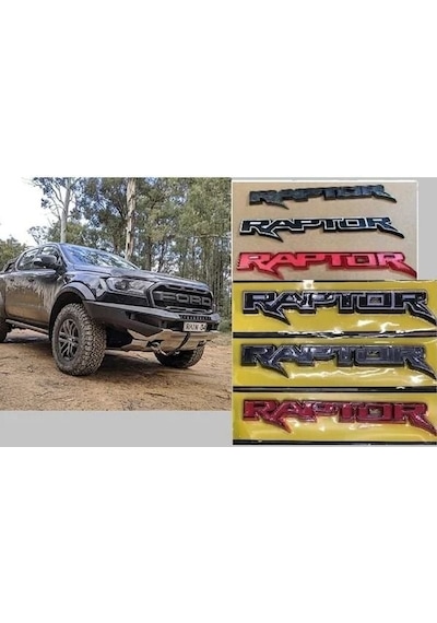 Ford Ranger Uyumlu Raptor Sticker 3d Parça