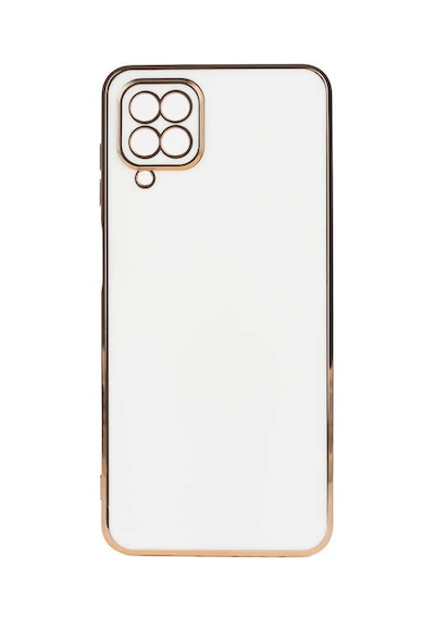Zore Galaxy A12 Kılıf Ogaa Bark Kapak - Beyaz