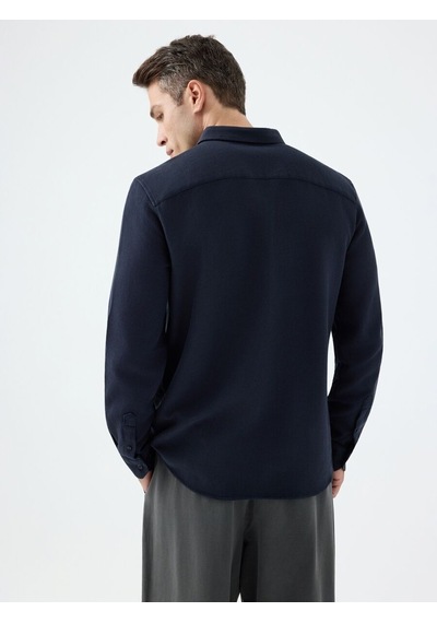 LOFT Regular Fit Erkek Gömlek U.kol Koyu Lacivert LOFT Regular Fit Erkek Gömlek U.kol Koyu Lacivert