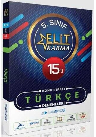 Elit Karma 5. Sınıf 15 Li Konu Sıralı Türkçe Denemeleri