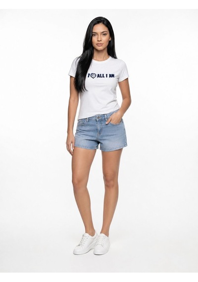 LOFT Regular Fit Kadın Tshirt K.kol Lf2042601 Q1.v1 Beyaz