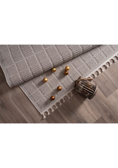 Bukle11880 Bej Yumuşak Dokulu Halı Kilim Salon Mutfak Koridor Kesme Yolluk Dokuma Makine Halısı Bej