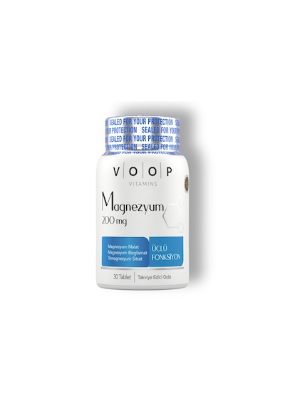 Voop Magnezyum 200mg 30 Tablet