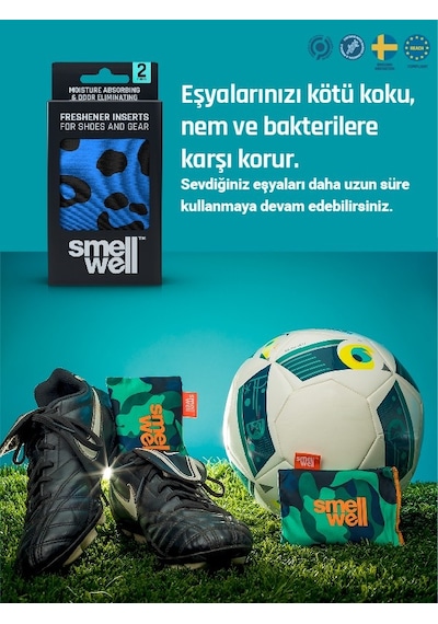Smellwell Active Leopard Blue