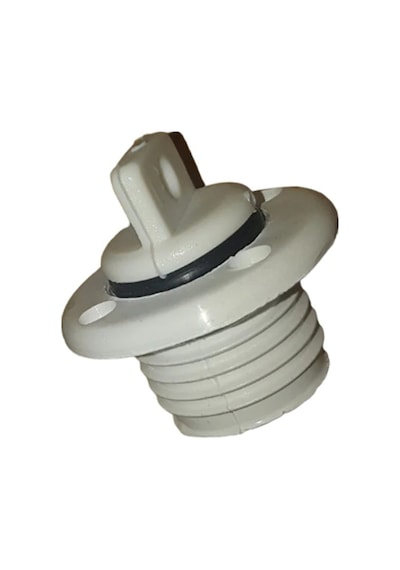 Plastik Miçoz, Tekne Güverte Su Gideri, 1/2", Marin, 13mm,