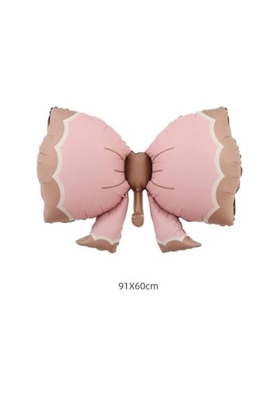 Fiyonk Pastel Folyo Balon Büyük Boy Pembe 91-60 Cm Genel