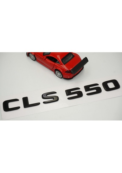 CLS 550 Bagaj Parlak Siyah ABS 3M 3D Yazı Logo