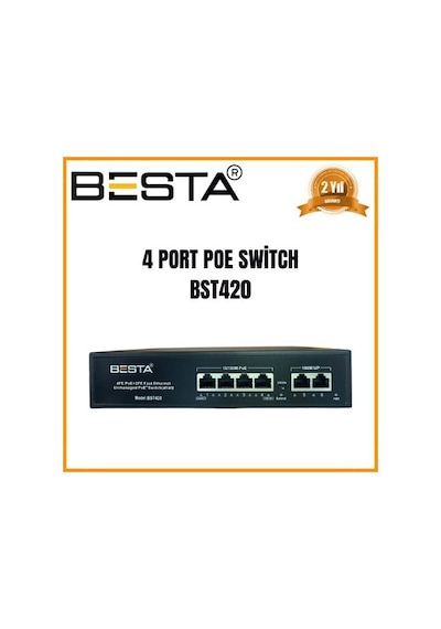 5 Mp 1440p 10 Kameralı Ip Poe Güvenlik Seti
