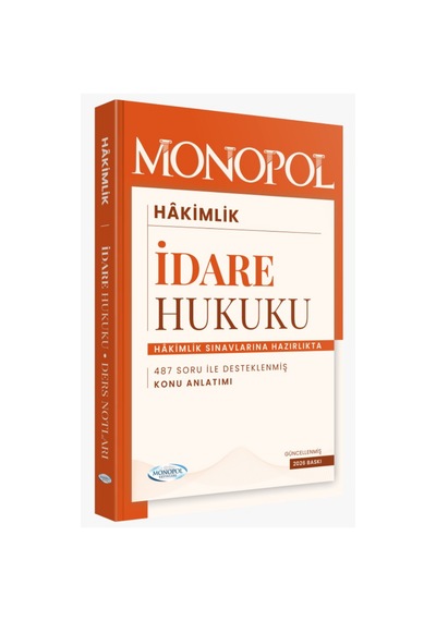 İdare Hukuku Monopol Yayınları 2026