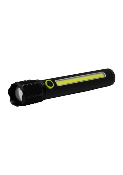 Gold Silver Gs 405 10w Çelik Kasa Zoom Özellikli Usb Şarjlı El Feneri Siyah Gold Silver Gs 405 10w Çelik Kasa Zoom Özellikli Usb Şarjlı El Feneri Siyah