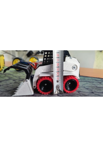 Arduino 3d Robot Ekskavatör