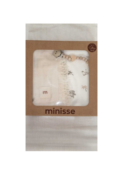 My Baby Kumsal 80x90 Cm 1 Adet Penye 1 Adet Muslin Battaniye 1 Adet Emzik Askısı 3lü Set Kutulu 4924 Krem Safari Krem Safari My Baby Kumsal 80x90 Cm 1 Adet Penye 1 Adet Muslin Battaniye 1 Adet Emzik Askısı 3lü Set Kutulu 4924 Krem Safari Krem Safari