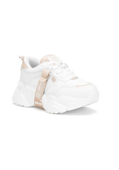 Dark Seer Kids Ds K 2051 Sneaker 2025 Kız Çocuk Beyaz-bej