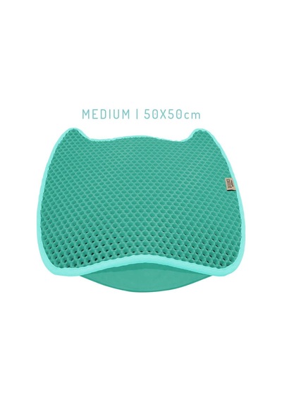 Cattie Taraklı Model Kum Toplayıcı Fonksiyonel Kedi Paspası Turquoise - Kedi Model M Boy 50-50cm