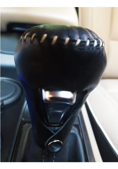 Ford Fiesta 2013/2020 Otomatik Vites Kılıfı Hakiki Deri