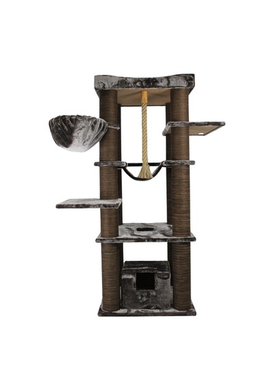 Lotus Furniture Pet Series Madrid Tırmalamalı Kedi Evi