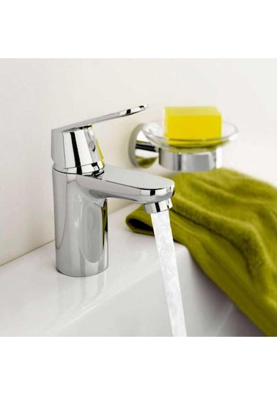 Grohe Eurocosmo Tek Kumandalı Lavabo Bataryası - 23327000 Gümüş