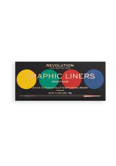 Revolution Graphic Liners Palette Bright Babe