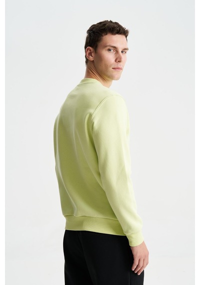 AR-MA Arma Şık Erkek Regular Fit 3 İplik Şardonlu Bisiklet Yaka Sweatshirt 001