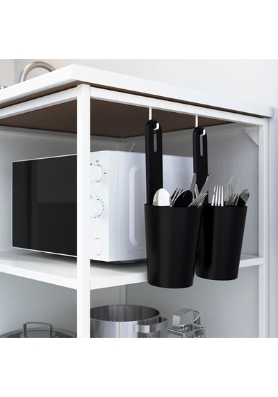Ikea Enhet Açık Raf Ünitesi, Beyaz, 40x60x75 Cm