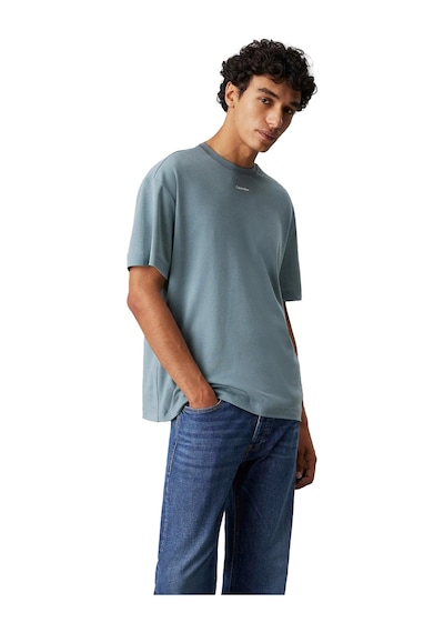 Calvin Klein Calvın Kleın Erkek T-shırt K10k112487-cfq K10k112487-cfq Mavi Mavi