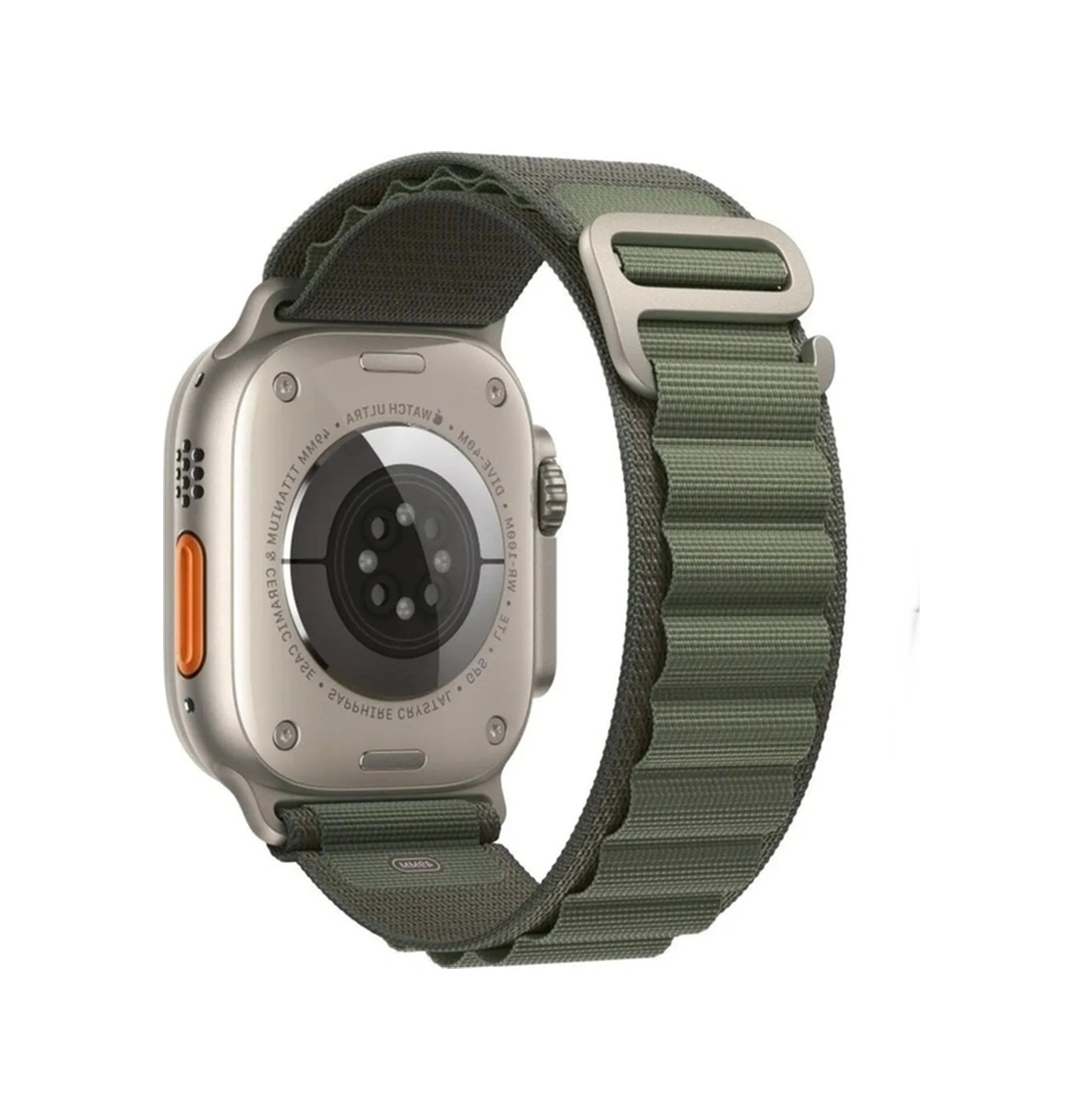 Adige Apple Uyumlu Watch  11 46mm Kordon Kayış Kumaş Alpine