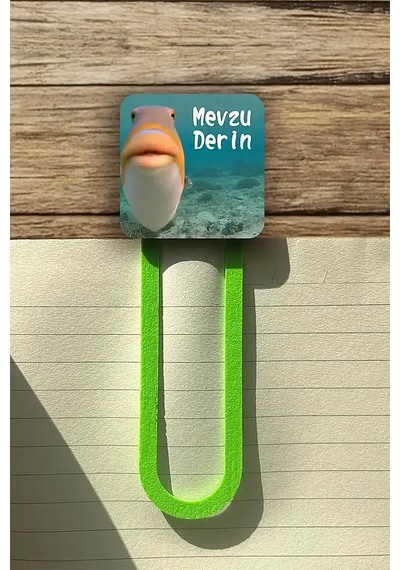 Mevzu Derin Kitap Ayracı
