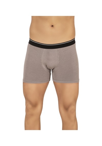 Özkan Underwear Özkan 11256 3'lü Paket Erkek Premium Kumaş Modal Pamuklu Esnek Yumuşak Boxer Şort Gri