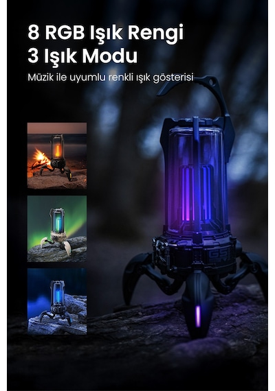 GravaStar Supernova Özel Seri Led Işıklı 25W Bluetooth Hoparlör