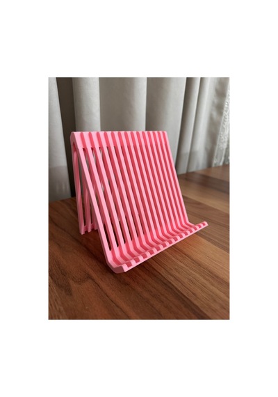 Yüksek Kalite Modern Çizgili Çok Amaçlı Pembe Tablet Standı ,kitap Ve Dosya Standı/ Organizer - 917253918