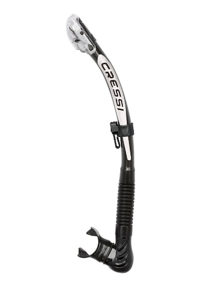 Cressi Alpha Ultra Dry Yetişkin Şnorkel Black-whıte Beyaz - Siyah
