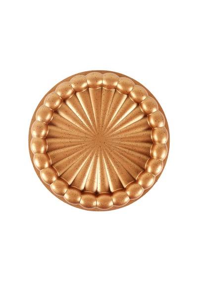 Serenk Fun Cooking Papatya Sarı Tart Kalıbı - 28 cm Alüminyum Döküm, Yanmaz Yapışmaz Granit Kaplama