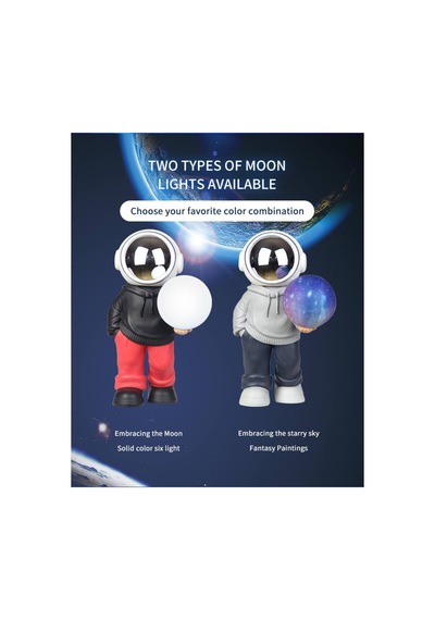 Ym-121 Astronot Bluetooth Hoparlör Taşınabilir Hıfı Çok İşlevli Mini Ses Aygıtı Futbol Versiyon