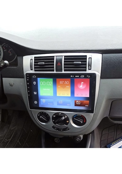 Chevrolet Lacetti Manuel Klima 10.1" Android Multimedya Sistemi 6-128 Myway 2004-2008 9"