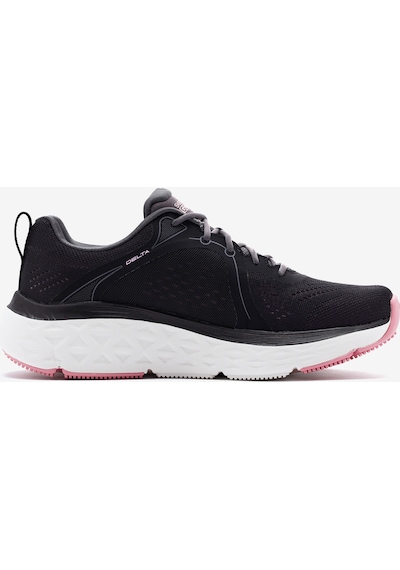 Skechers Max Cushioning Delta - Smooth Stride Kadın Siyah Koşu Ayakkabısı 129132 Bkpk Siyah