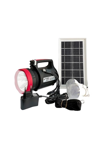 Powermaster 10 Watt 22 Smd Ledli Solar Panelli 3 Ampullü Usb-mp3-radyo Destekli Solar Fener Yj-1908tsyk
