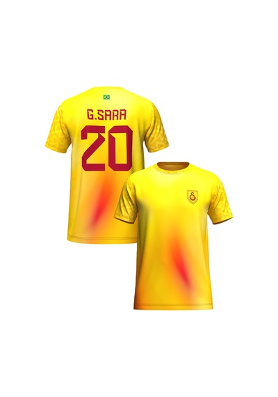 Gsstore Galatasaray Çocuk Sara Design Fc T-shirt C241314 Sarı