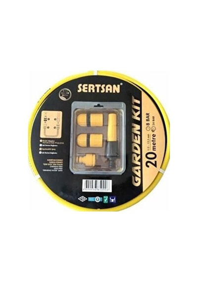 Sertsan Garden Kit 5 Parça Hortum Seti 20 Mt