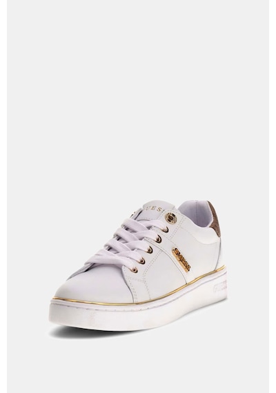 Guess Brıtz Kadın Sneaker Flfbtzele12 Flfbtzele12 Whıte Beyaz