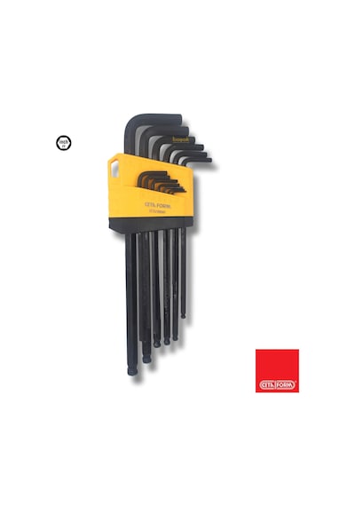Ceta Form 13 Parça Topbaşlı Inch Allen Takımı Uzun Tip Lt13/900af