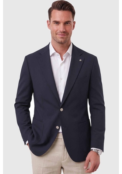 Rizzup Erkek Slim Fit Likralı Koyu Lacivert Blazer Ceket Metal Düğmeli Torba Cepli Spor Ceket 2600828 Rizzup Erkek Slim Fit Likralı Koyu Lacivert Blazer Ceket Metal Düğmeli Torba Cepli Spor Ceket 2600828