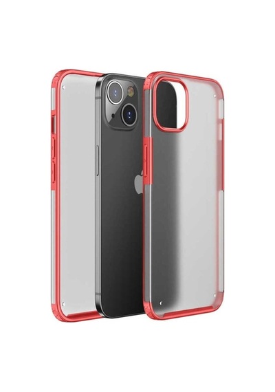 Apple Uyumlu iPhone 13 Mini Kılıf Zore Volks Kapak Kırmızı