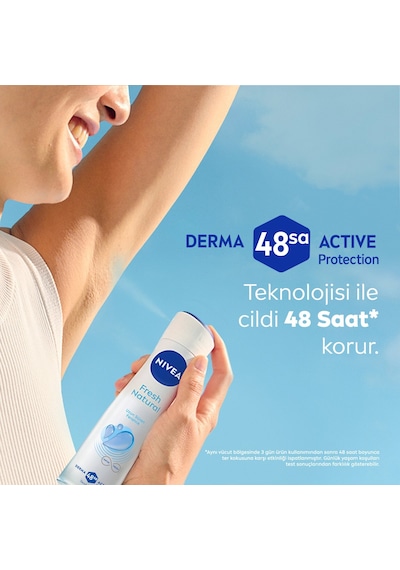 Nıvea Fresh Natural Sprey 150 Ml X 4 Adet