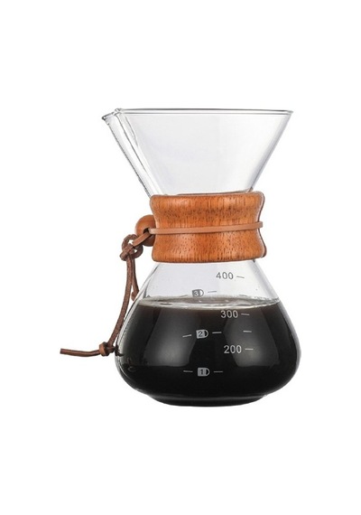 Nurgaz Campout Filtre Kahve Cam Set  400 ML