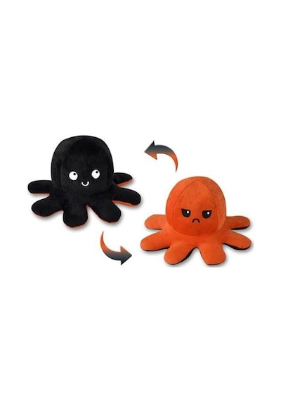 Peluş Ahtapot 30 Cm Çok Renkli